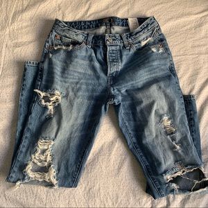 Abercrombie and Fitch Slim Boyfriend Jeans